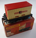 25C Flat Car Container  creme / Sealand Aufkleber