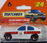 Matchbox 1998-24-179 Vauxhalll Astra GTE/ Opel Kadett GSi Police / 1. Farbe