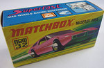 Matchbox 32B Maserati Bora J-Box