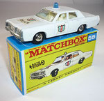 Matchbox 55D Mercury Police Commuter 