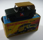 18A Field Car dunkelolive / Dach schwarz / Sitze schwarz / A Aufkleber aus TP 12