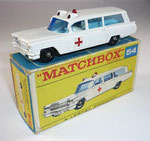 Matchbox 54B S&S Cadillac Ambulance
