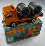 26E Volvo Cable Truck orange / Trommeln grau / Bodenplatte schwarz