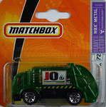 Matchbox 2005-72-678 Trash Truck / neues Modell  / im Blister 2006