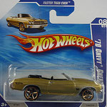 Hot Wheels 2010-134 '70 Chevelle Convertible / Zweitfarbe
