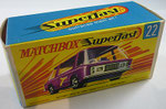 22B Freeman Intercity Commuter H-Box Bus mit Aufkleber