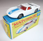 Matchbox 41A-SF Ford GT / umgestellt auf SF-Modell / erste Box