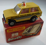 20B Police Patrol beige / Frostscheiben / Paris-Dakar 83 / Rundumleuchte orange / Sitze orange / Bodenplatte schwarz glänzend