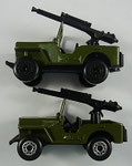 Matchbox 38C Jeep gelb / Varianten Räder