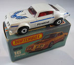 16B Pontiac Firebird weiß / Adler blau / Bodenplatte silber