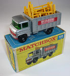 Matchbox 11D Scaffolding Truck / neues Modell mit RW - Rädern
