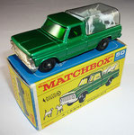 Matchbox 50C Kennel Truck / silberner Grill / neues Modell