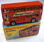 17B The Londoner Berger Paints / rot / Bodenplatte anthrazith