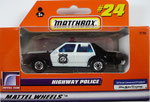Matchbox 1999-24-184 Ford LTD Police Car