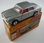 Matchbox 39B Rolls Royce Silver Shadow / silber / Sitze rot / Scheiben klar / Bodenplatte unbemalt