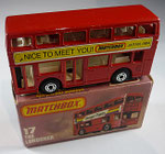 17C The Londoner Nice to meet you Japan / rot / Bodenplatte Plaste gekörnt