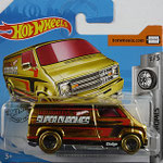 Hot Wheels 2019-023 ´77 Custom Dodge Van (Super Chromes) Zweitfarbe 4/5