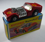 19B Road Dragster / dunkelrot / 8 Aufkleber in Fahrtrichtung