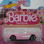 Hot Wheels 2023 1956 Corvette Barbie the Movie Sondermodell
