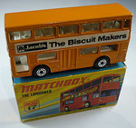 17B The Londoner Jacob´s The Biscuit Makers / orange / Bodenplatte mattschwarz
