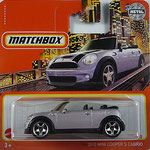 Matchbox 2021-052-0822 2010 MINI Cooper S Cabrio / D