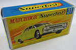 Matchbox 31A Lincoln Continental H-Box