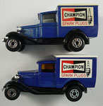 Matchbox 38E Ford Model "A" / Varianten Scheiben 
