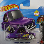 Hot Wheels 2026-148 Tooned Purple Passion / neues Modell 2026 5/5