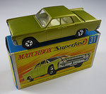 Matchbox 31A Lincoln Continental / 1. Auflage schmale SF-Räder