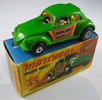 Matchbox 43B Dragon Wheels / Bodenplatte schwarz