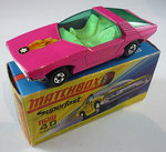Matchbox 40A Vauxhall Guildsman rosa / Einrichtung / Scheibe hellblau / Aufkleber Stern schwarz