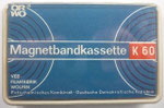 ORWO K60 Plastebox Einleger blau