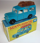 Matchbox 12C Landrover Safari / dunkelbraunes Gepäck