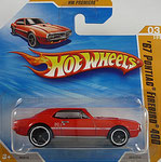 Hot Wheels 2010 - 003 '67 Pontiac Firebird 400 / Zweitfarbe
