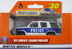 Matchbox 1998-30-325 Chevrolet Tahoe (Police) / neues Modell.