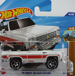 Hot Wheels 2025-115 '75 Chevy Blazer Custom / Zweitfarbe / neu 2025 in der Grundserie 5/10