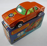 Matchbox 45C BMW 3.0 CLS / orange / Aufkleber BMW /Scheiben grün