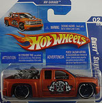 Hot Wheels 2010-078 Chevy Silverado / Erstfarbe