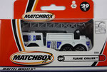 Matchbox 2001-29- 134 Oshkosh Extending-Ladder Fire Engine