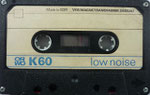 ORWO Kassette K60 VEB Magnetbandfabrik Dessau / Gehäuse schwarz / 4-fach Verschraubung