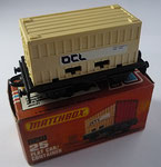 25C Flat Car Container  weiß / OCL Aufkleber