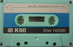 ORWO Kassette K60 VEB Chemiefaserwerk Premnitz / Gehäuse mintgrün / 4-fach Verschraubung / ohne RMS und Stereo Aufdruck