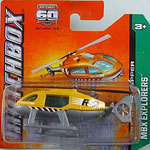 Matchbox 2013-066-541 Rescue Helicopter gelb