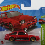 Hot Wheels 2022-017 Toyota AE86 Sprinter Trueno / Zweitfarbe 1/5