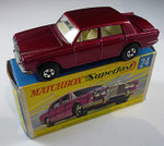 24A Rolls Royce Silver Shadow / dunkelrotmetallic / Bodenplatte grünmetallic