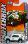 Matchbox 2012-118-860 Ford Explorer Interceptor / neues Modell / 2. Blistervariante (auf 2013er Karte mit 60 Jahre Matchbox Logo) A-Case 2013