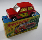 29B Racing Mini rot /  Aufkleber 29 Rahmen grün