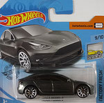 Hot Wheels 2020-112 Tesla Model 3 / Erstfarbe 9/10