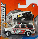  Matchbox 2012-073-489 Ford Expedition Police / 1.Blistervariante aus A-Case