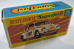 Matchbox 15A VW Käfer 1500 Saloon H-Box